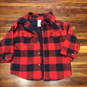Toddler Flannel Jacket